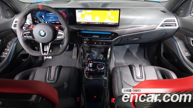 BMW M3 — interior
