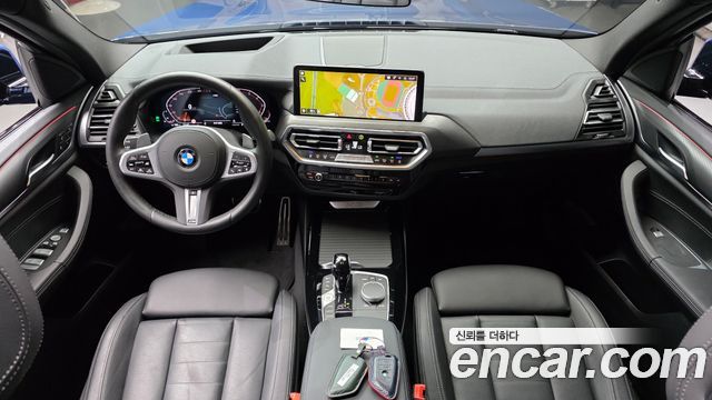 BMW X3 — interior