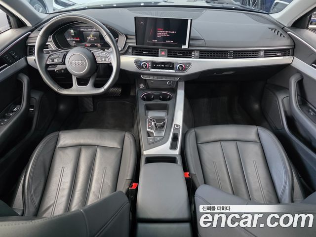 Audi A4 — interior