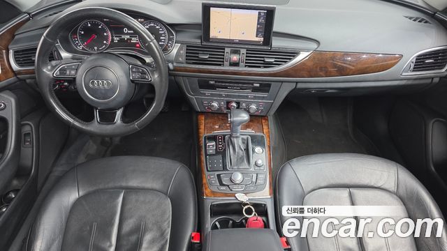 Audi A6 — interior