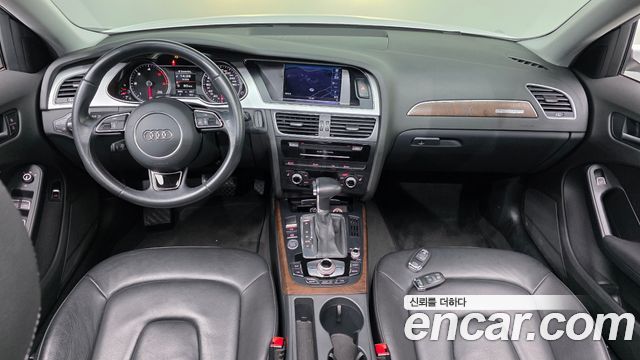 Audi A4 — interior