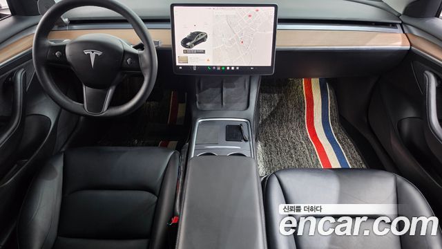 Tesla Model 3 — interior