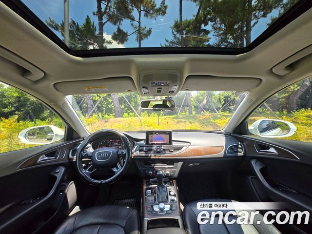 Audi A6 — interior