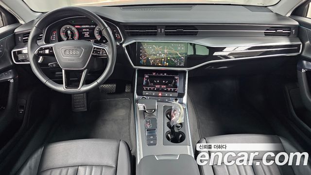 Audi A6 — interior