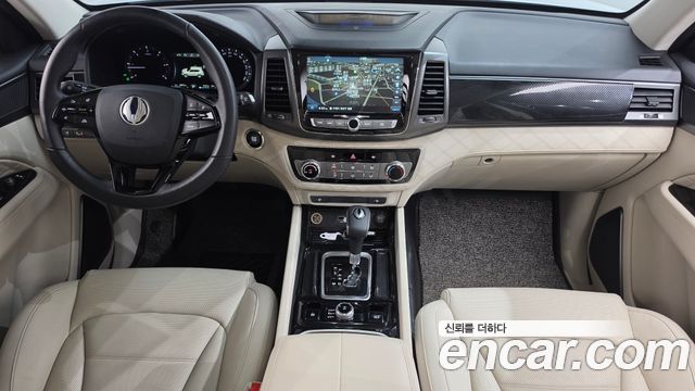 KG Mobility Rexton — interior