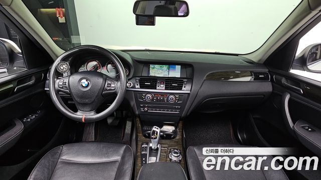 BMW X3 — interior