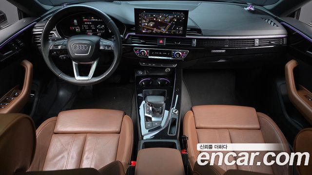 Audi A5 — interior