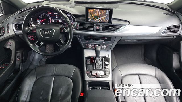 Audi A6 — interior