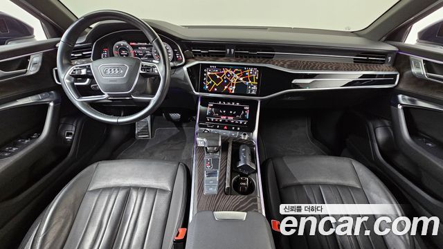 Audi A6 — interior
