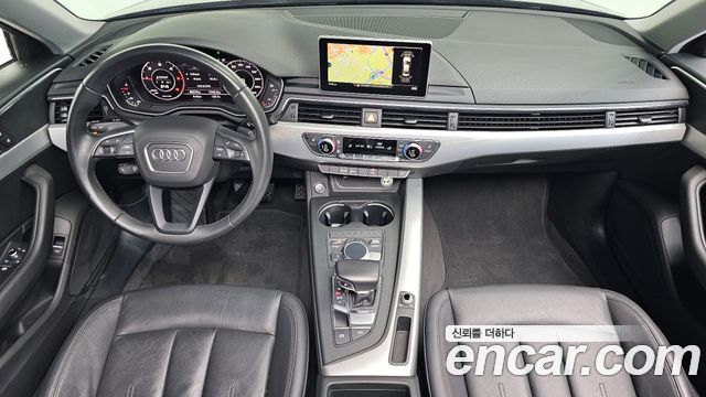 Audi A4 — interior