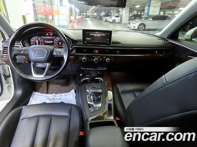 Audi A4 — interior