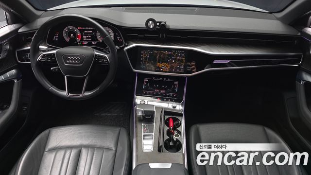 Audi A6 — interior