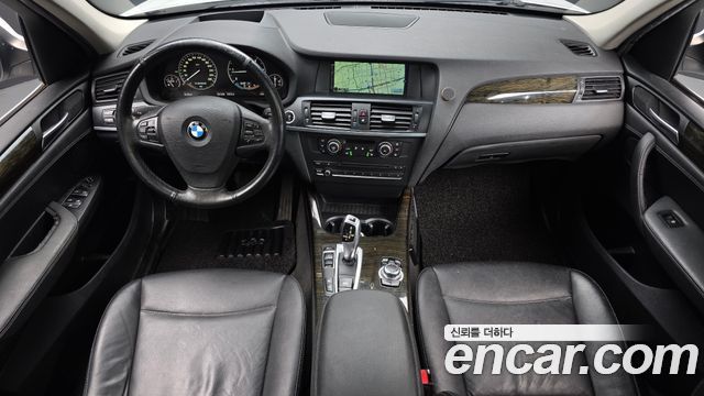 BMW X3 — interior