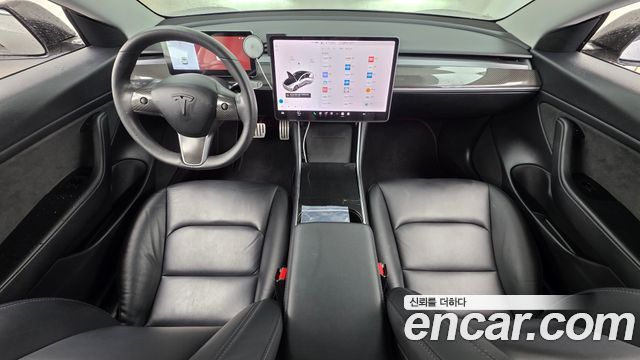 Tesla Model 3 — interior