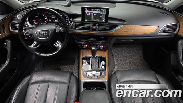 Audi A6 — interior