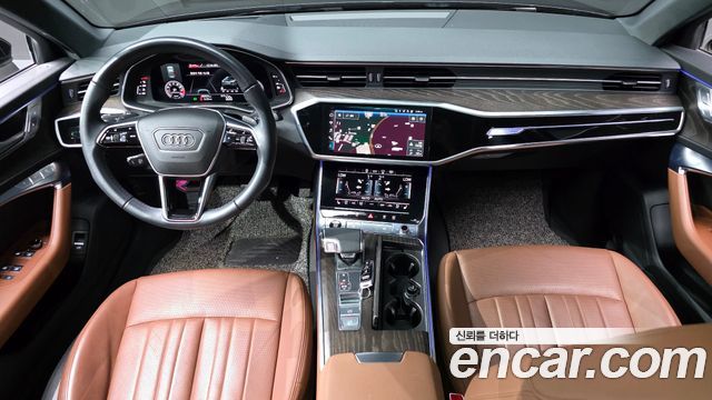 Audi A6 — interior