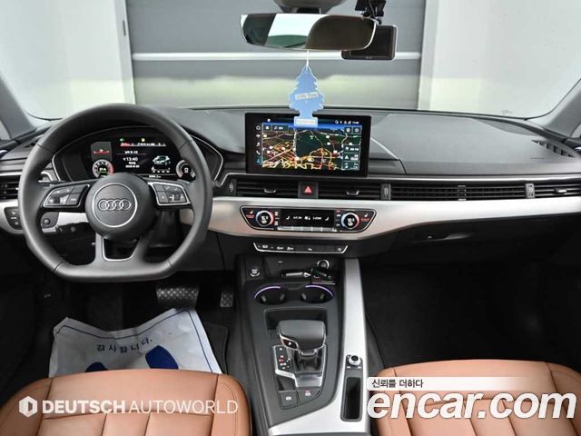 Audi A4 — interior