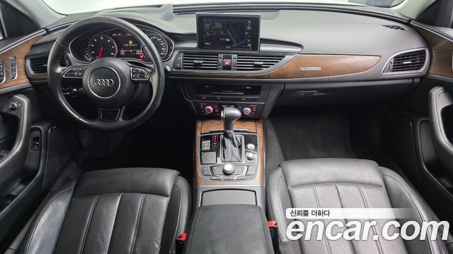 Audi A6 — interior
