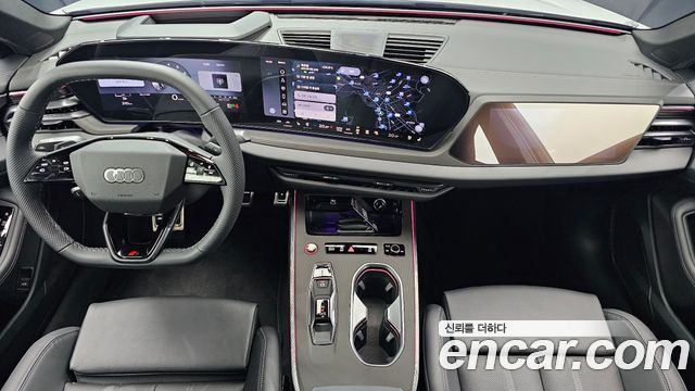 Audi A6 — interior