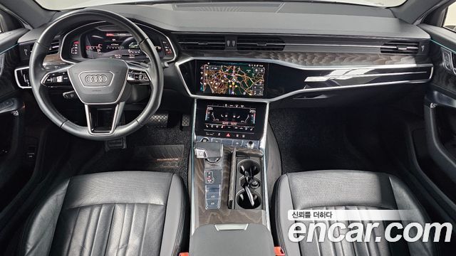 Audi A6 — interior
