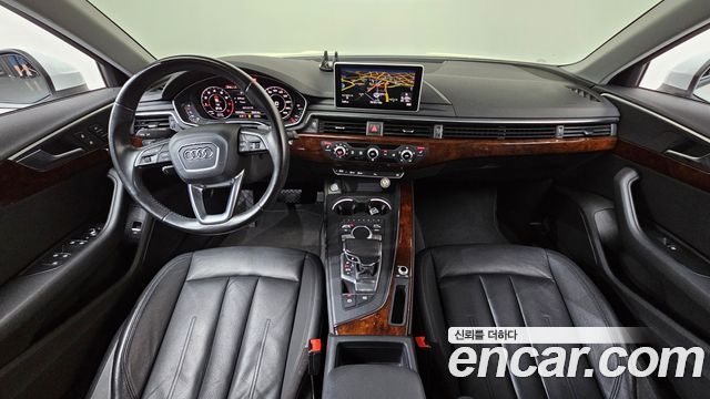 Audi A4 — interior