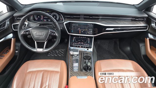 Audi A6 — interior