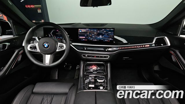 BMW X6 — interior
