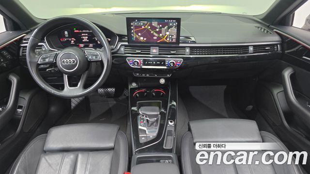 Audi A4 — interior