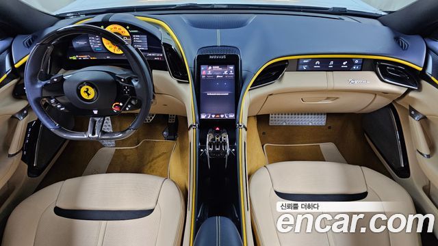 Ferrari Roma — interior
