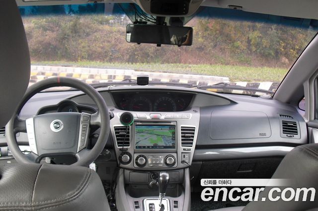 KG Mobility Korando — interior