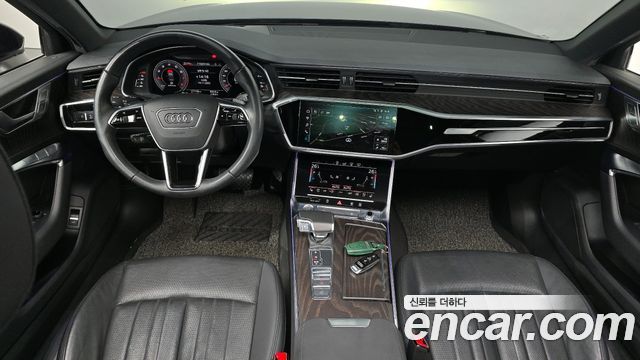Audi A6 — interior
