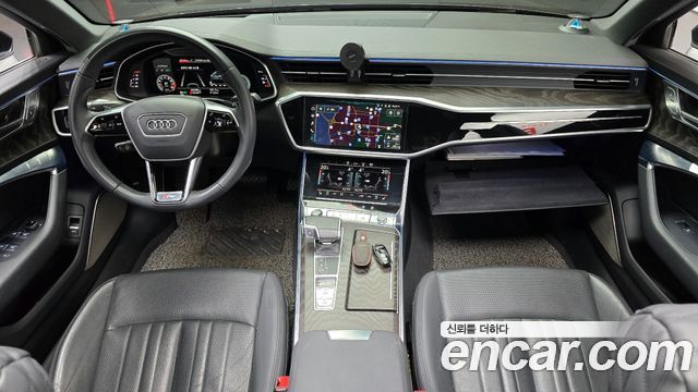 Audi A6 — interior