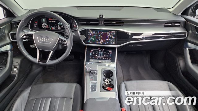 Audi A6 — interior