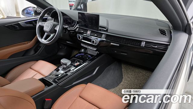 Audi A5 — interior
