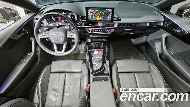 Audi A5 — interior