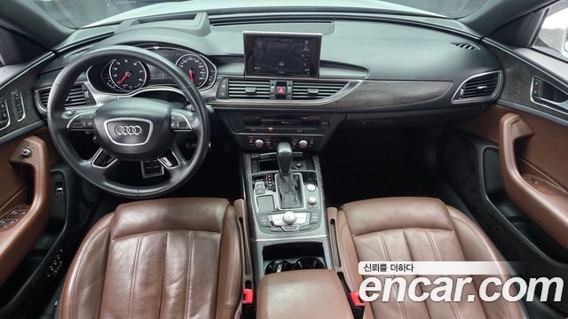 Audi A6 — interior