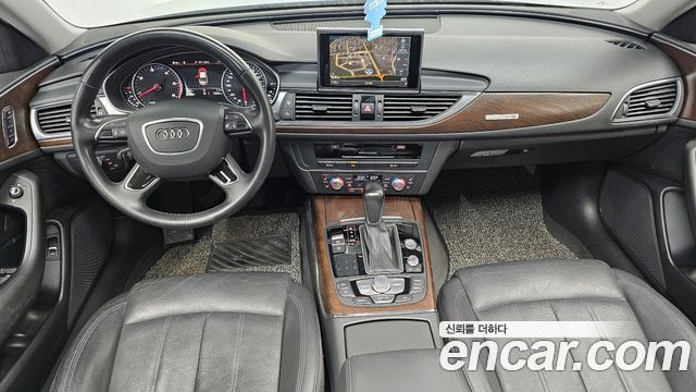 Audi A6 — interior