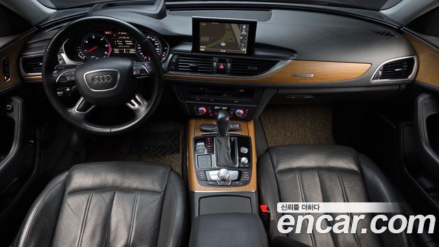 Audi A6 — interior