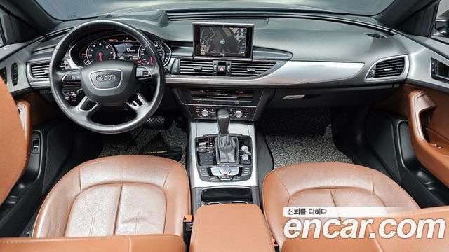 Audi A6 — interior