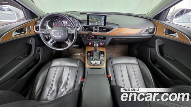 Audi A6 — interior