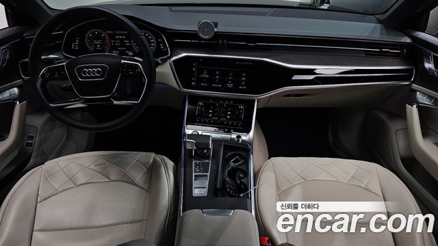 Audi A6 — interior