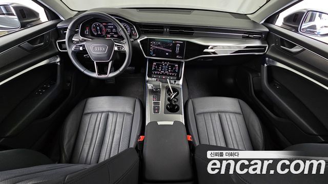 Audi A6 — interior
