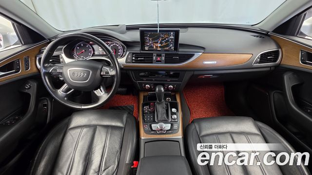 Audi A6 — interior