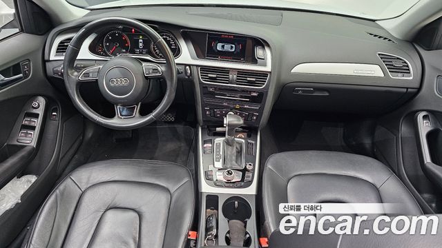 Audi A4 — interior