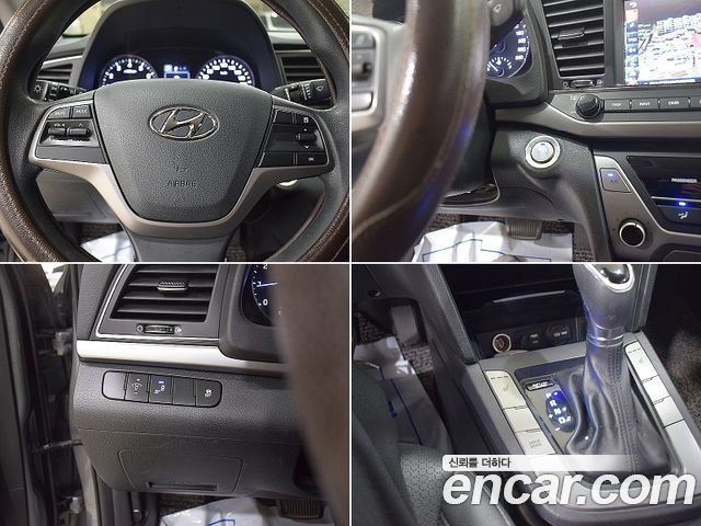 Hyundai Avante — interior