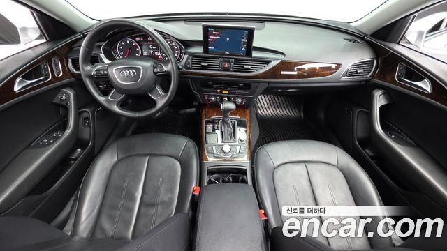 Audi A6 — interior