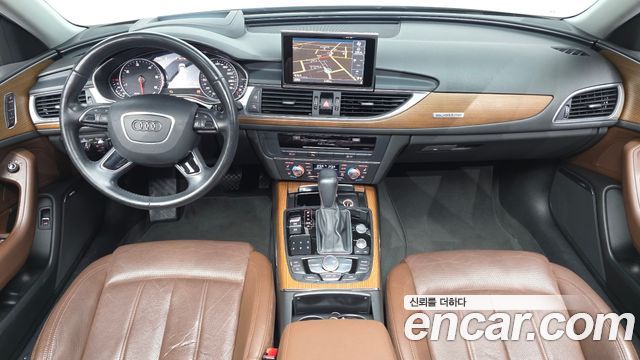 Audi A6 — interior