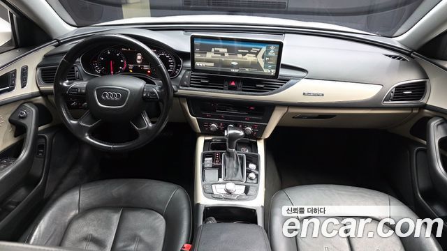 Audi A6 — interior