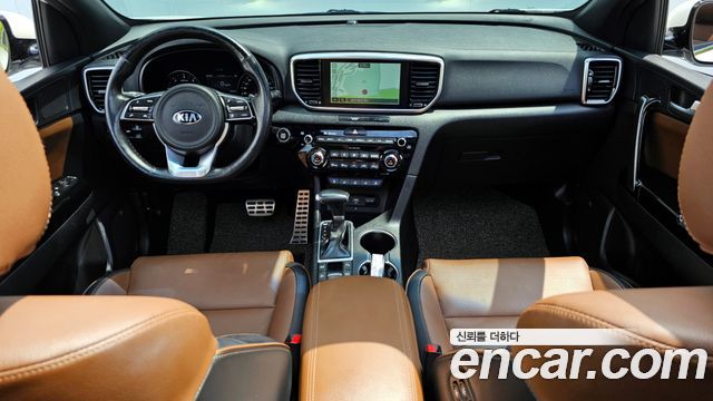 Kia Sportage — interior