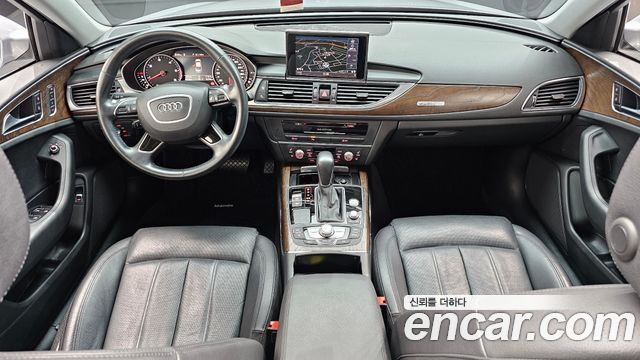 Audi A6 — interior